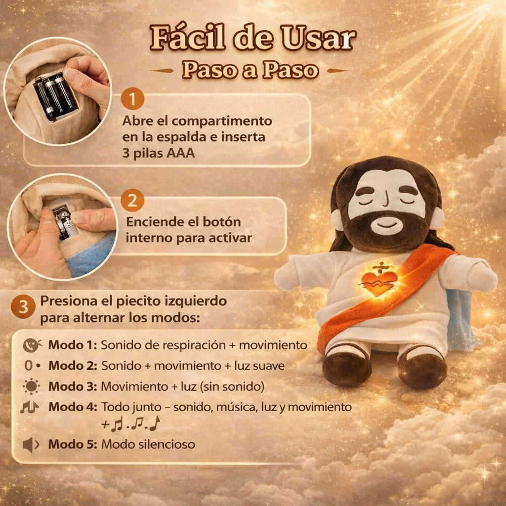 Peluche De Jesus Que Respiras 🙏🏻 ⛪️