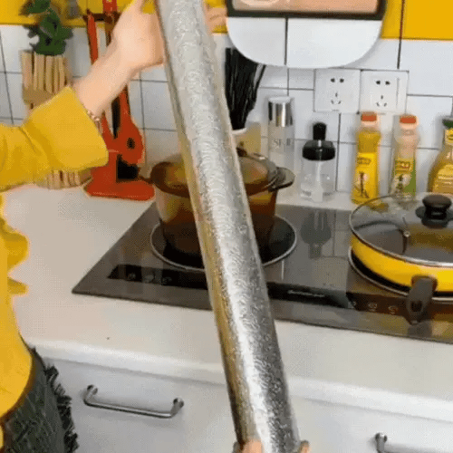 Papel Aluminio adhesivo para cocina 🍳 5 metros x 60 cm 🔥