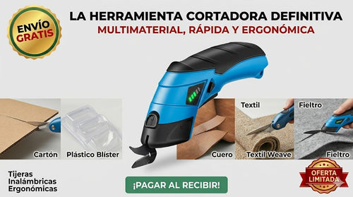 Tijeras Eléctricas Profesionales: Corta Sin Esfuerzo y Sin Dolor ✂️